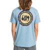 * Excellent Quiksilver Circle Game Short Sleeve T-Shirt Wholesale