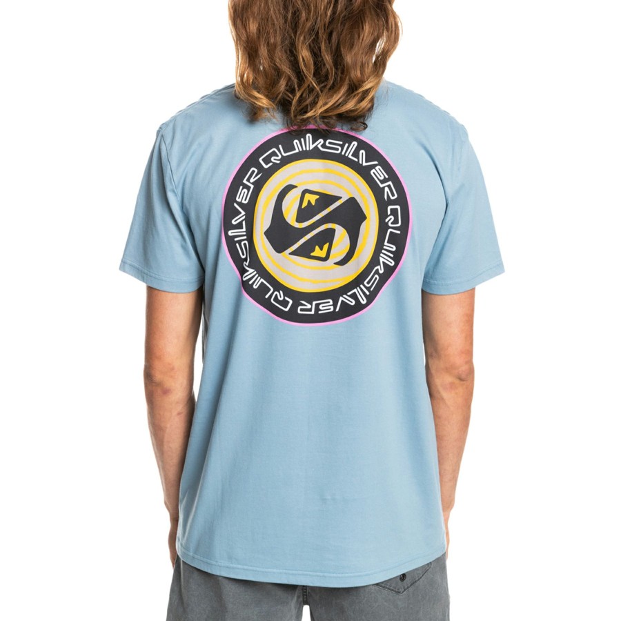 * Excellent Quiksilver Circle Game Short Sleeve T-Shirt Wholesale