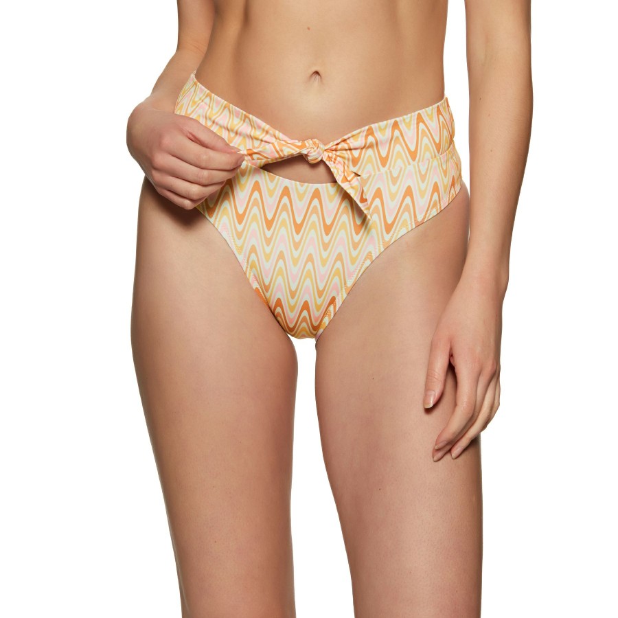 * Unique Quiksilver Classic Tie High Waisted Bikini Bottoms Online