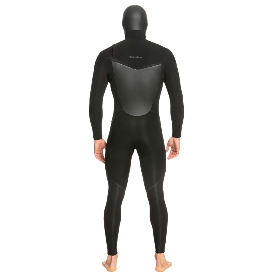 * Delicate Quiksilver Sessions 4/3Mm Hooded Chest Zip Wetsuit Online