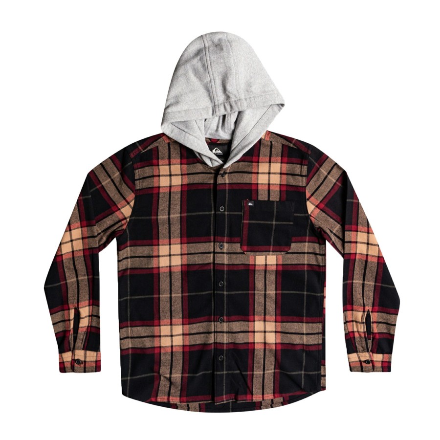 * Fine Quiksilver Halidon Hood Boys Shirt Wholesale