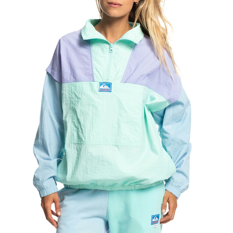 * Exquisite Quiksilver Lenora Windbreaker Womens Jacket Clearance