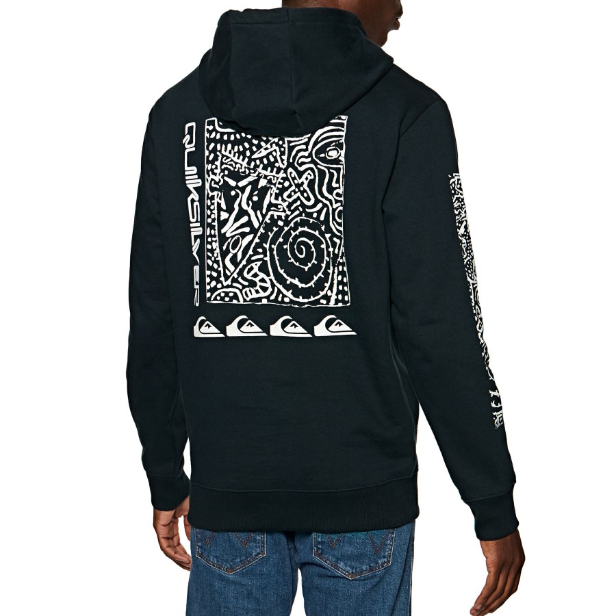 * Excellent Quiksilver Spiral Pullover Hoodie Hot