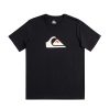 * Fine Quiksilver Comp Logo Boys Short Sleeve T-Shirt Best