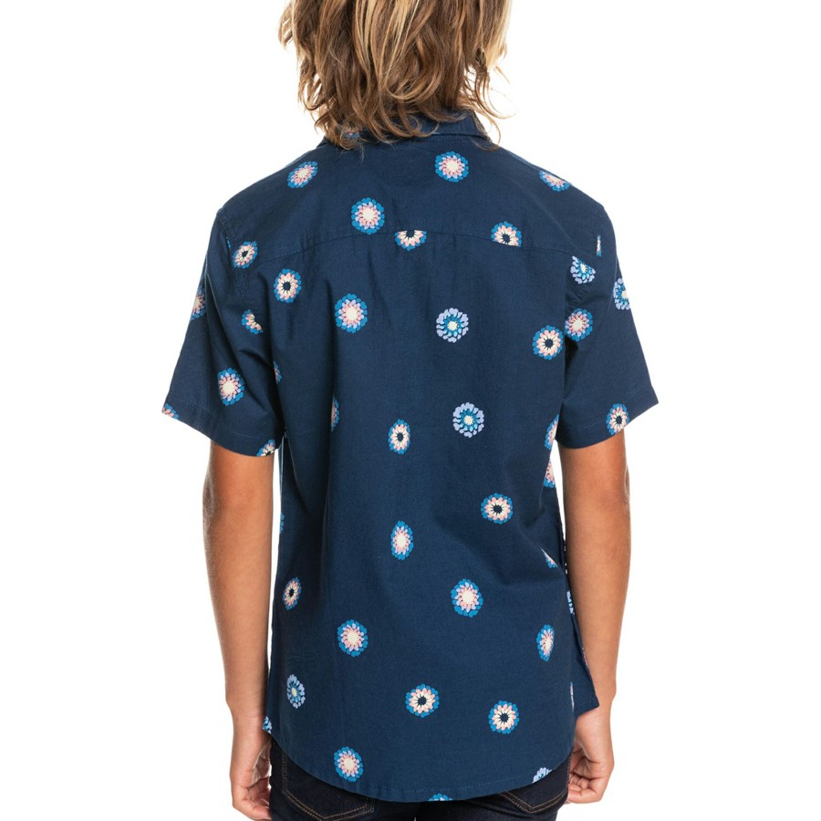 * Fashion Quiksilver Cosmos Boys Short Sleeve Shirt Best