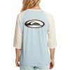 * Diaphanous Quiksilver Standard Raglan Womens Long Sleeve T-Shirt Online