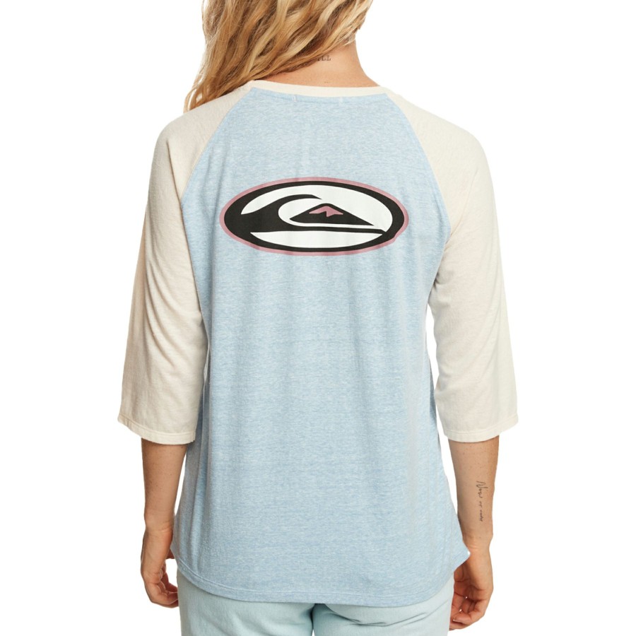 * Diaphanous Quiksilver Standard Raglan Womens Long Sleeve T-Shirt Online