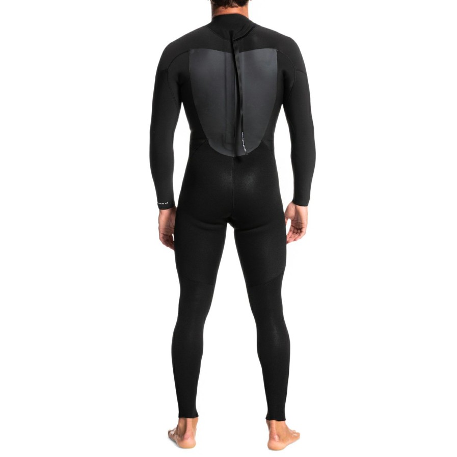 * Authentic Quiksilver 4/3 Prologue Back Zip Wetsuit Best