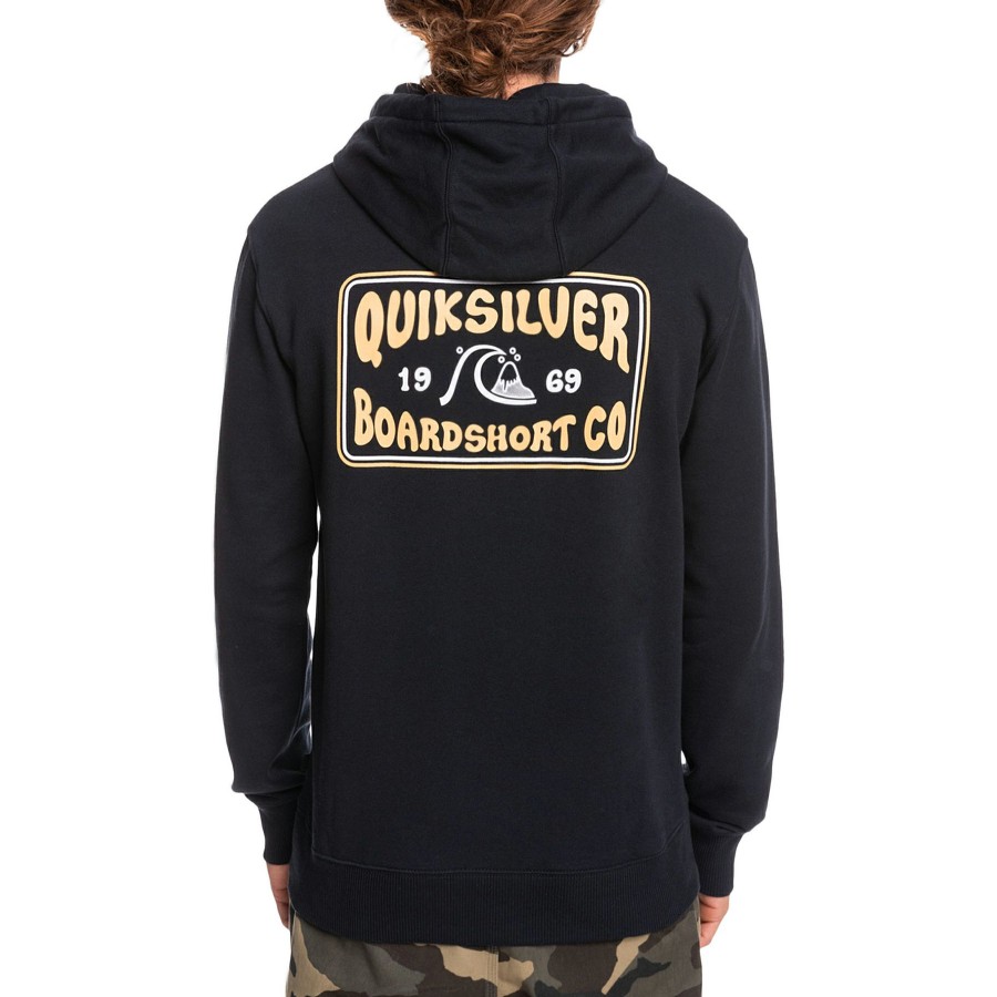 * Authentic Quiksilver Line By Line Pullover Hoodie Hot