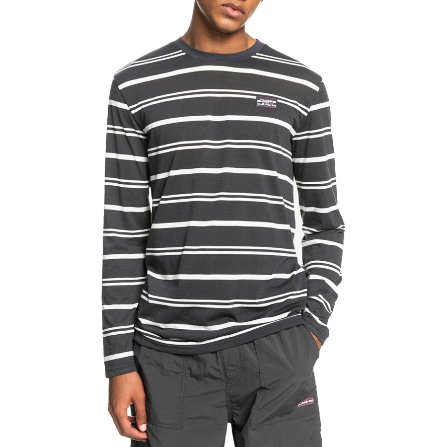 * Hottest Quiksilver Stripe Runner Long Sleeve T-Shirt Hot