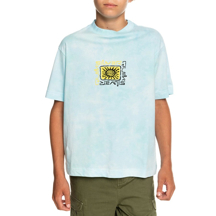 * Diaphanous Quiksilver Slowdive Boys Short Sleeve T-Shirt Clearance