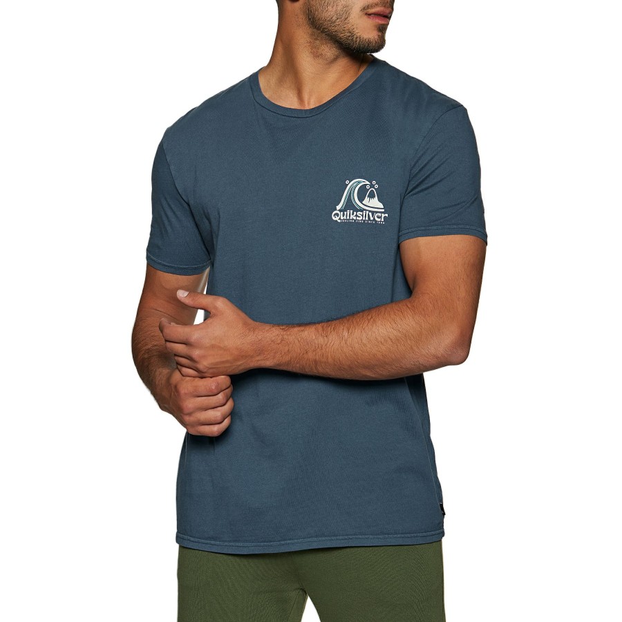 * Hottest Quiksilver Rolling Circle Short Sleeve T-Shirt Wholesale