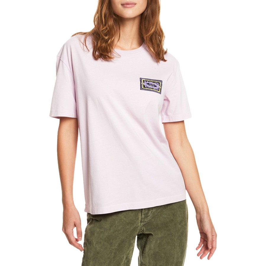 * Delicate Quiksilver Standard Mineral Womens Short Sleeve T-Shirt New