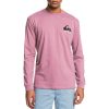 * Diaphanous Quiksilver Omni Logo Long Sleeve T-Shirt Clearance