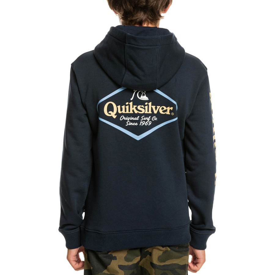 * Fine Quiksilver Stir It Up Boys Pullover Hoodie Clearance