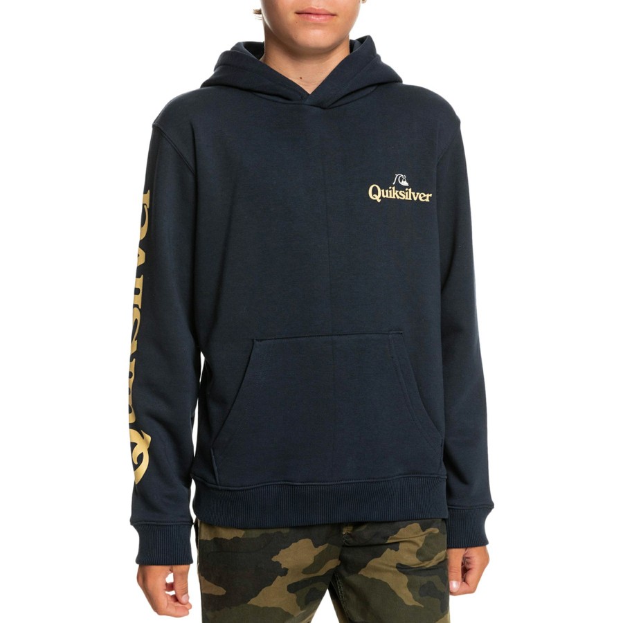 * Fine Quiksilver Stir It Up Boys Pullover Hoodie Clearance