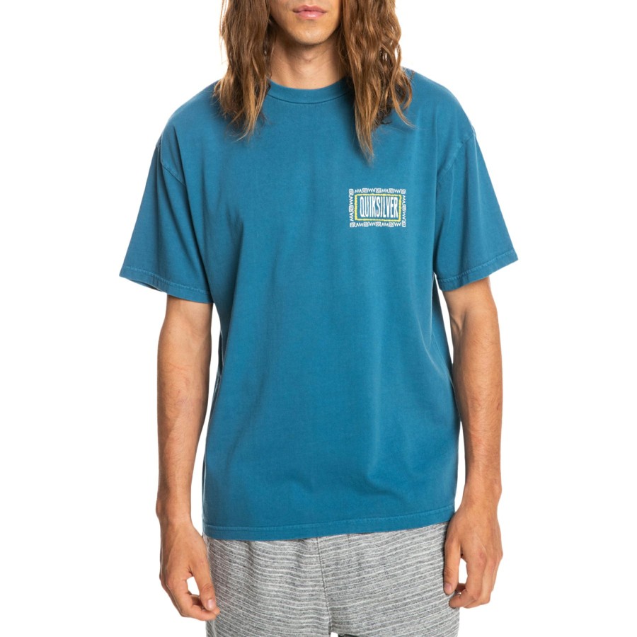 * Diaphanous Quiksilver Electric Feel Short Sleeve T-Shirt Hot