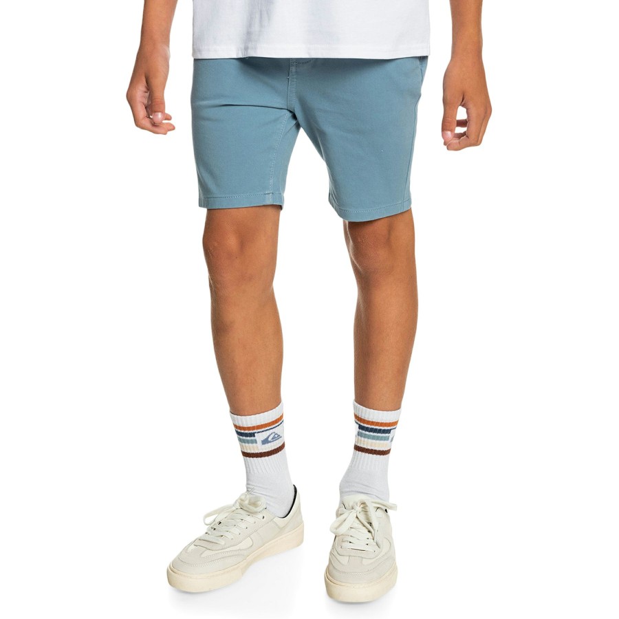 * Fine Quiksilver Krandy Chino Boys Shorts Clearance