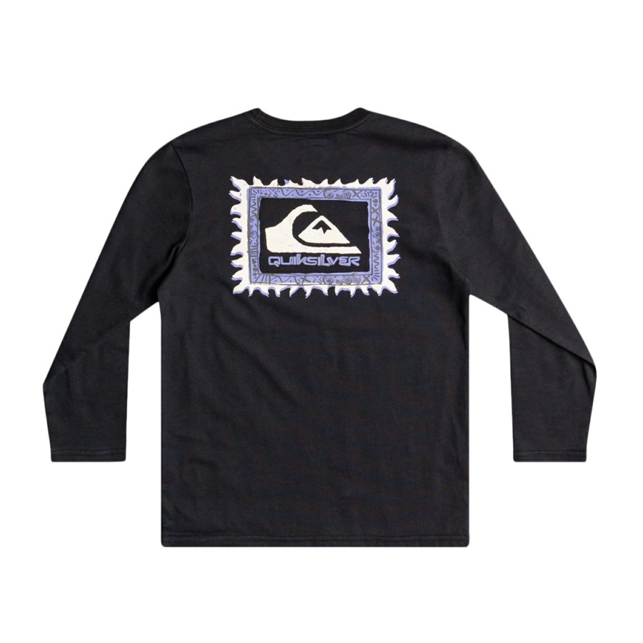 * Fashion Quiksilver Flamingbox Boys Long Sleeve T-Shirt Best