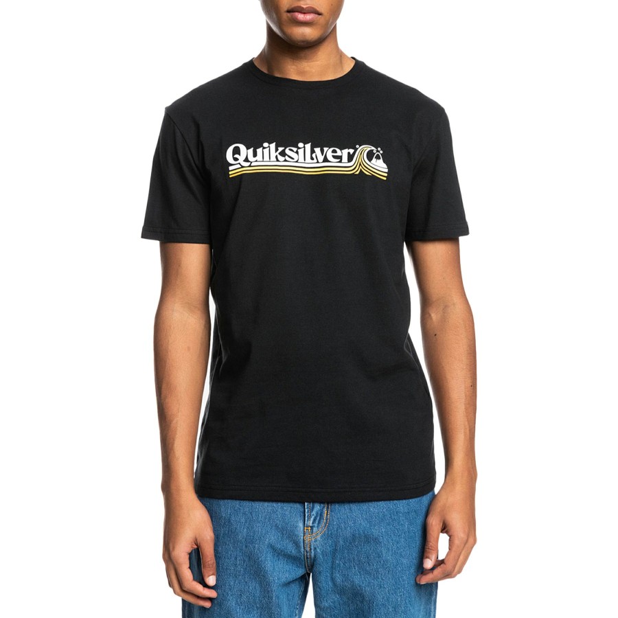 * Diaphanous Quiksilver All Lined Up Short Sleeve T-Shirt Best