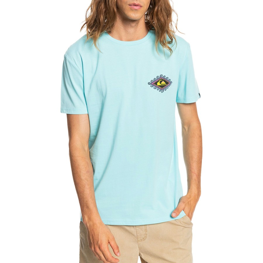 * Fine Quiksilver Mythic Limits Short Sleeve T-Shirt Hot