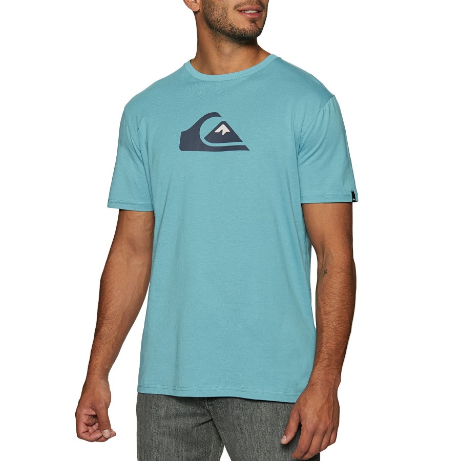 * Diaphanous Quiksilver Comp Logo Short Sleeve T-Shirt Clearance