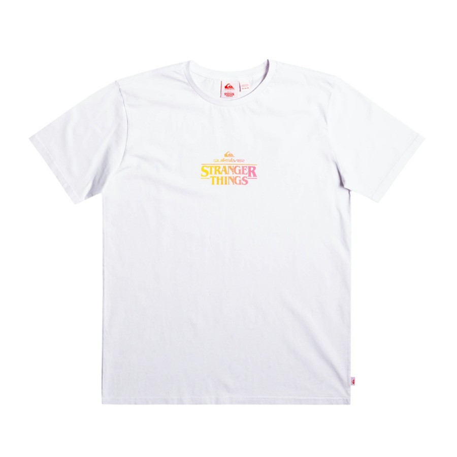 * Unique Quiksilver Quik X Stranger Things Short Sleeve T-Shirt Clearance