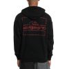 * Delicate Quiksilver Upside Down Pullover Hoodie New