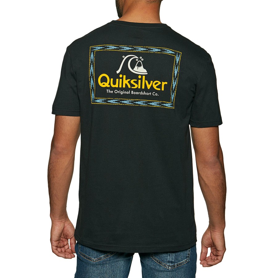 * Exquisite Quiksilver Tribal Fuzz Short Sleeve T-Shirt Online