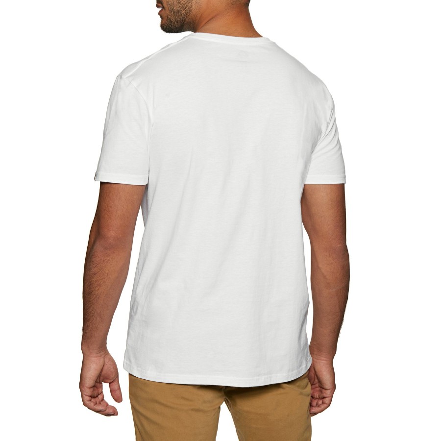 * Unique Quiksilver Script Talk Front Short Sleeve T-Shirt Clearance