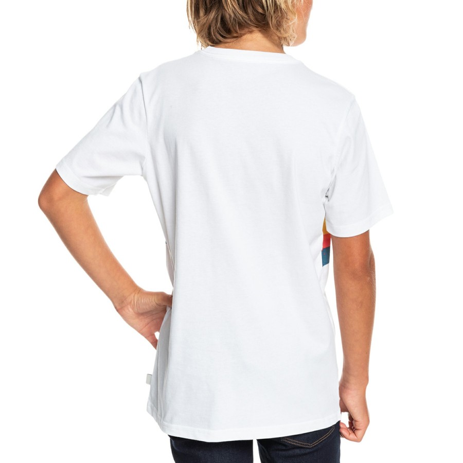 * Unique Quiksilver Resin Tint Boys Short Sleeve T-Shirt Hot