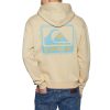 * Unique Quiksilver Neon Slab Pullover Hoodie New