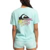 * Authentic Quiksilver 86 Crop Womens Short Sleeve T-Shirt Online