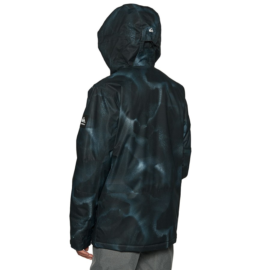 * Fine Quiksilver Mission Printed Snow Jacket Clearance