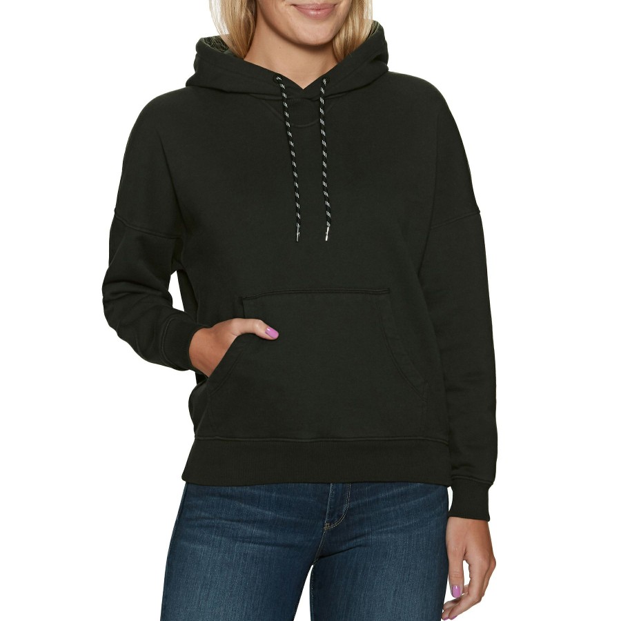 * Fine Quiksilver Oversized Womens Pullover Hoodie Clearance