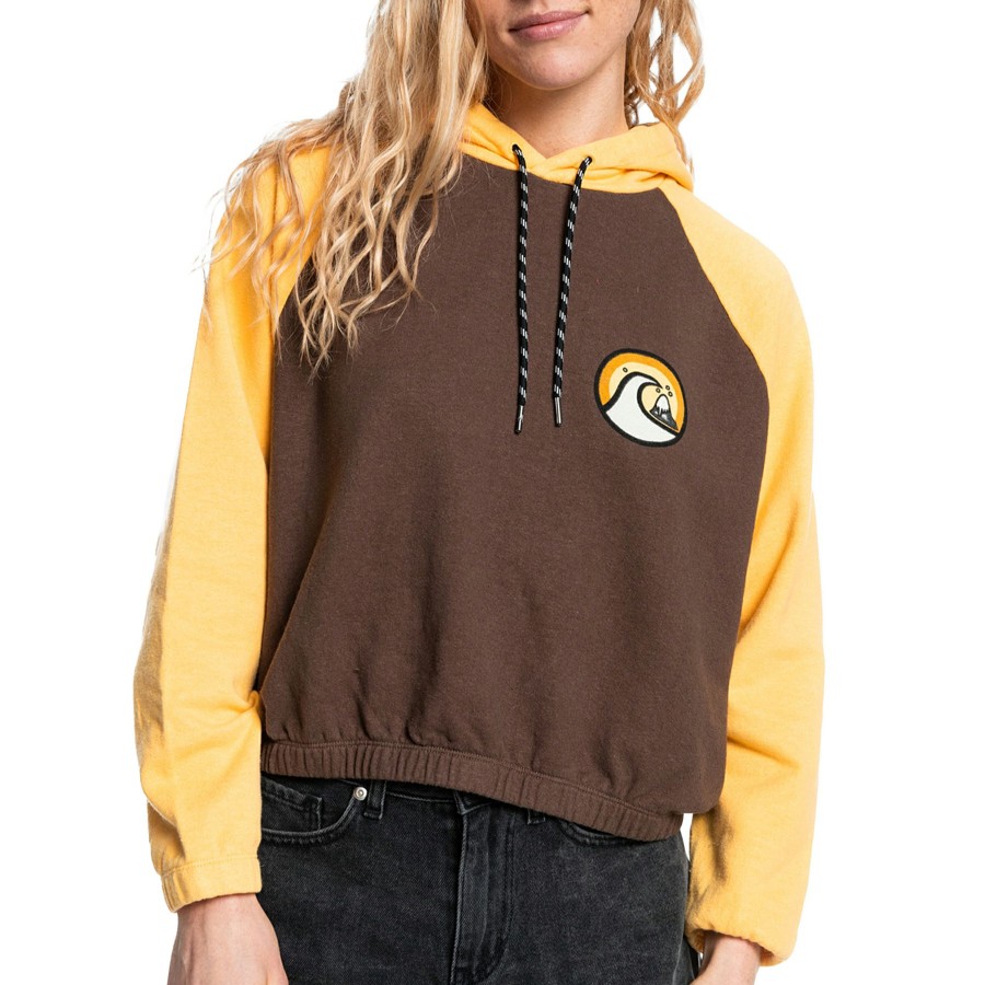 * Excellent Quiksilver Pray For Wave Womens Pullover Hoodie Online