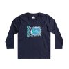 * Delicate Quiksilver Circled Boys Long Sleeve T-Shirt Best