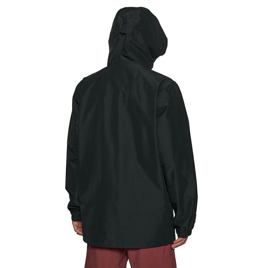 * Unique Quiksilver High In The Hood Snow Jacket Clearance