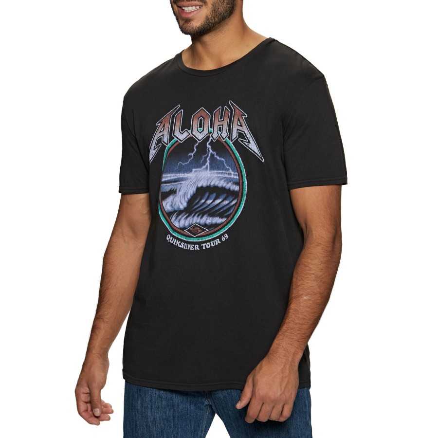 * Latest Quiksilver Rockwaves Short Sleeve T-Shirt Clearance