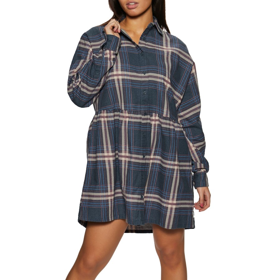 * Hottest Quiksilver Sunscape Shirt Dress Hot