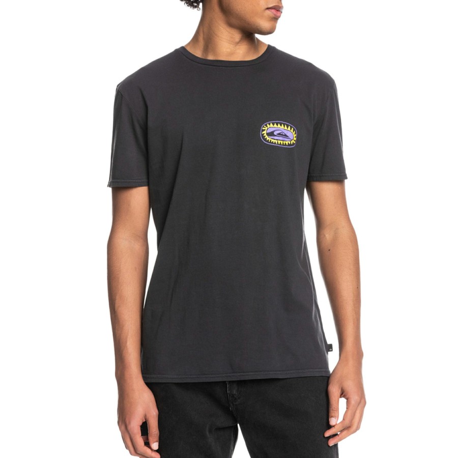 * Delicate Quiksilver Lost Temple Short Sleeve T-Shirt Hot