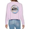 * Fashion Quiksilver Oversized Crop Mine Womens Long Sleeve T-Shirt Wholesale