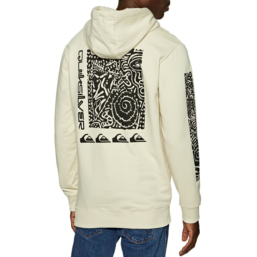 * Latest Quiksilver Spiral Pullover Hoodie New