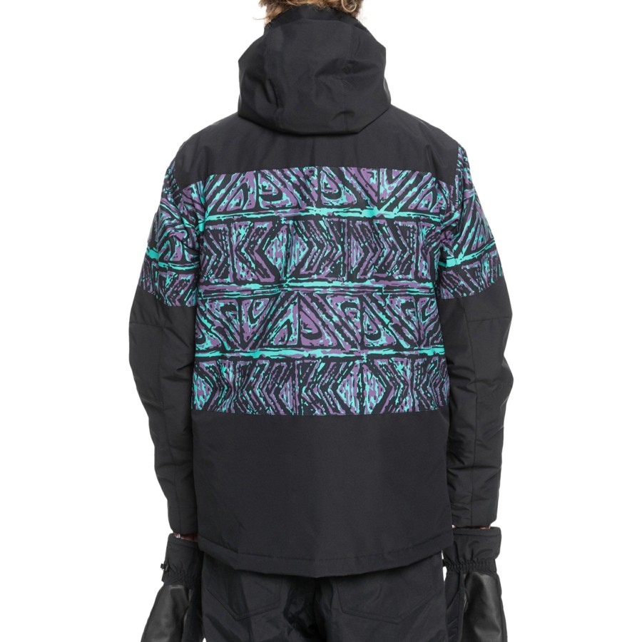 * Excellent Quiksilver Mission Block Snow Jacket Clearance