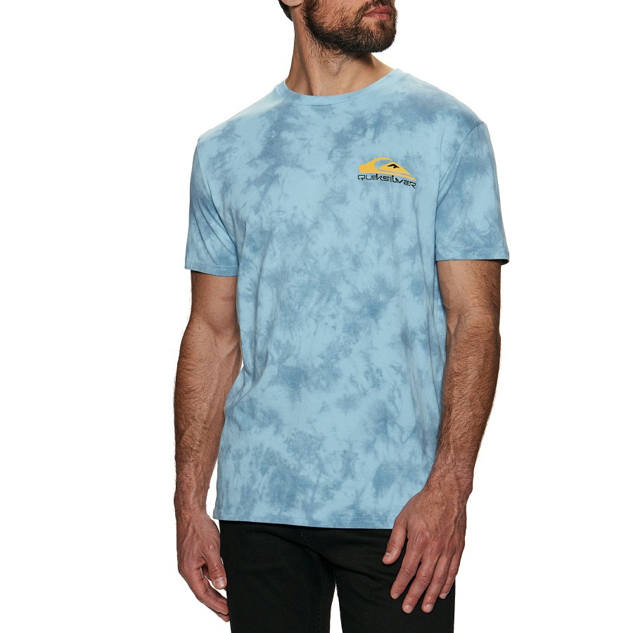 * Unique Quiksilver Slow Dive Short Sleeve T-Shirt Clearance