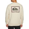 * Fine Quiksilver Checker Stamp Sweater Best