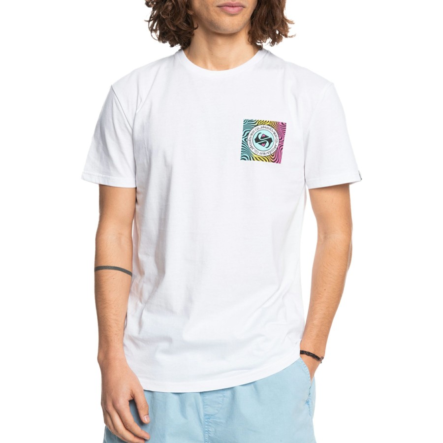 * Authentic Quiksilver Shadow Groove Short Sleeve T-Shirt Online