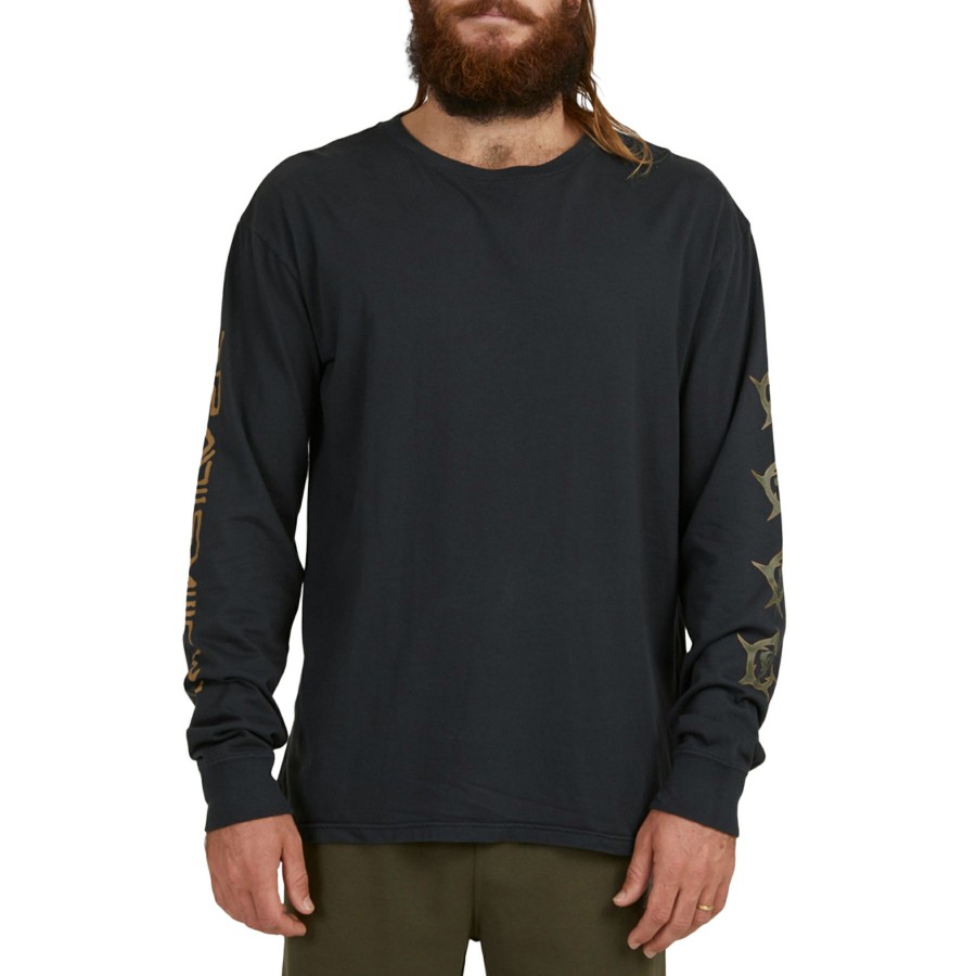 * Latest Quiksilver Mongrel Long Sleeve T-Shirt New