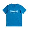 * Fine Quiksilver Omni Lockup Boys Short Sleeve T-Shirt New