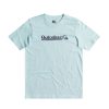 * Fashion Quiksilver All Lined Up Boys Short Sleeve T-Shirt New